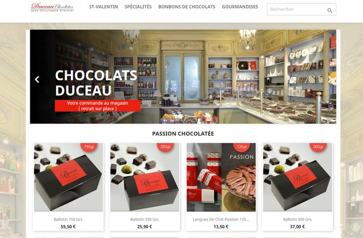 Boutique Chocolaterie Duceau
